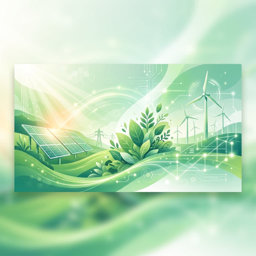 Green energy and solar power